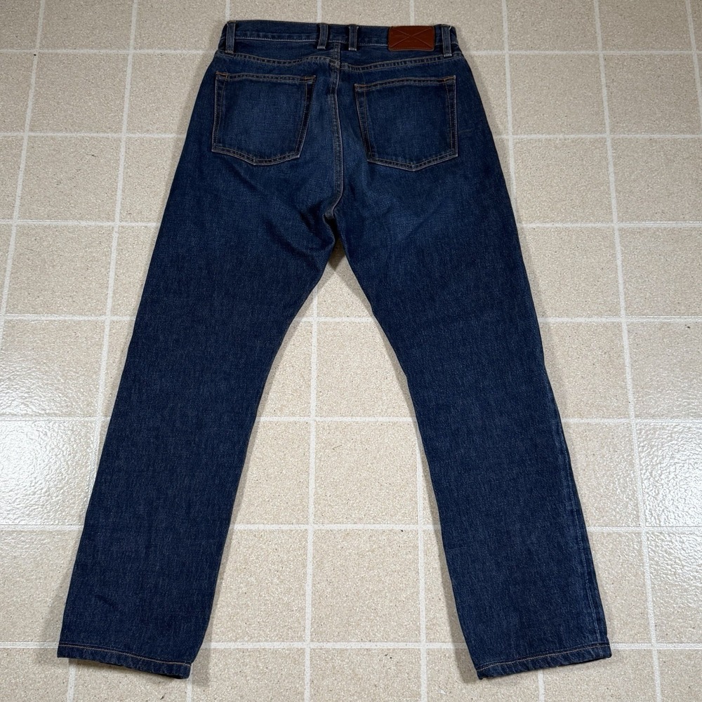 Wies Made Sidney Selvedge Jeans Size 27x29 USA Made Button Fly Indigo Denim